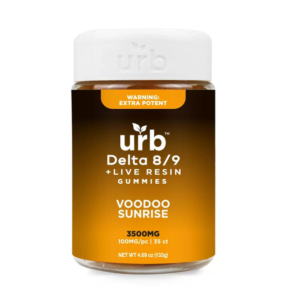 URB Delta 8/9 Live Resin Gummies | 3500mg